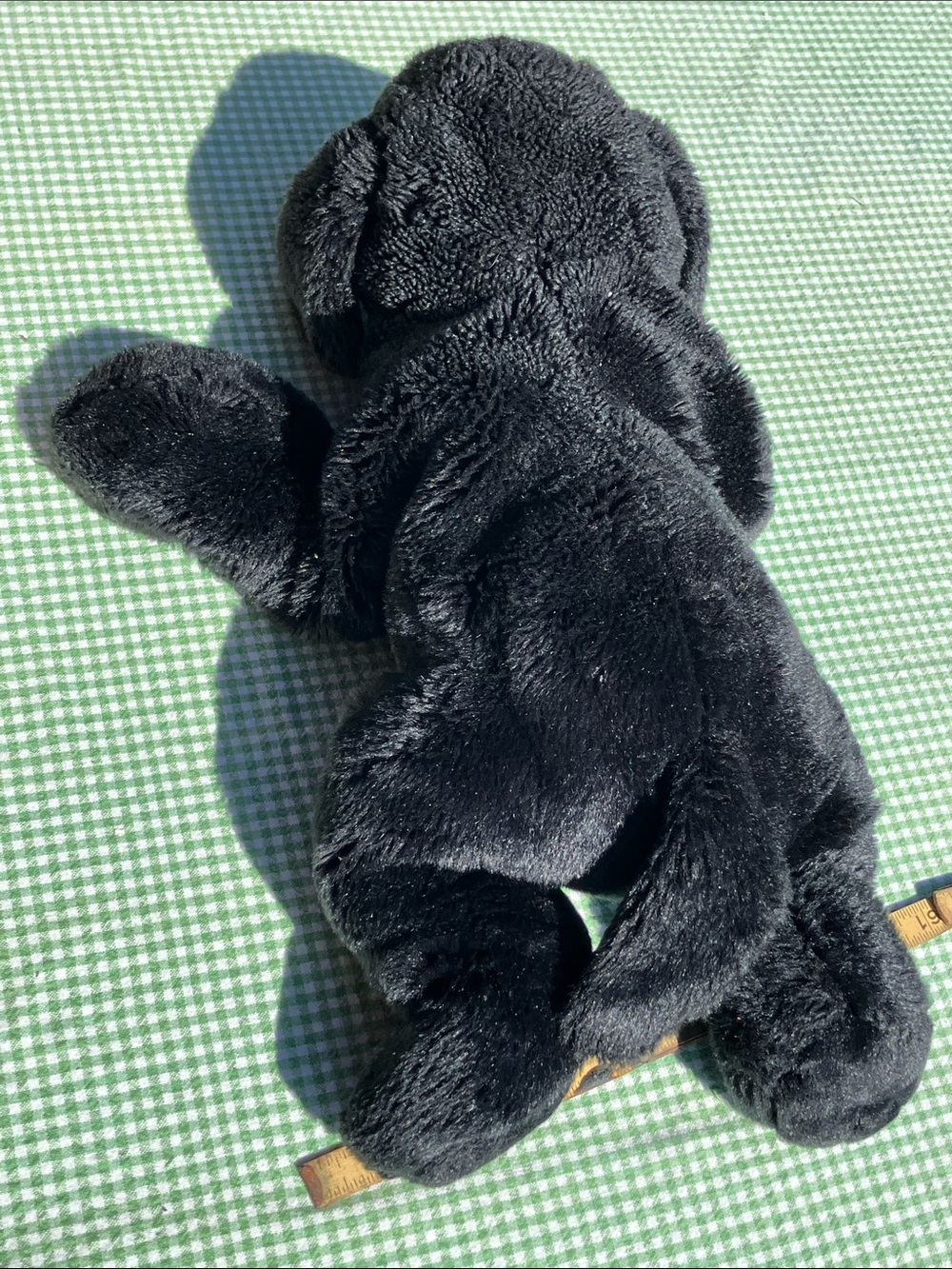 Douglas 18” black Labrador puppy plush vintage 1990’s dog stuffed animal - Picture 8 of 10